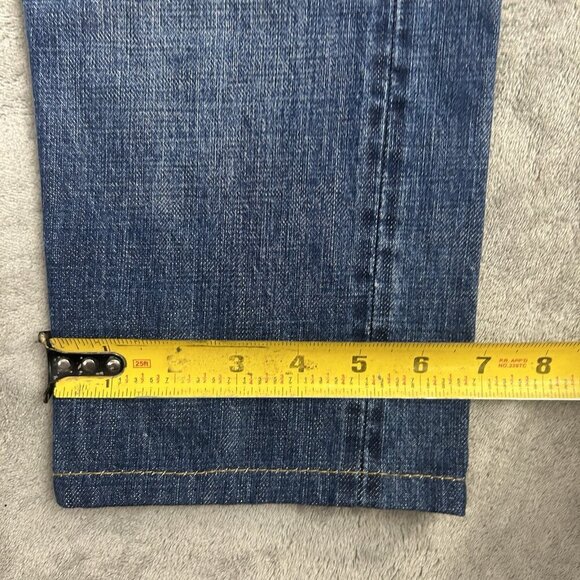 Taylor Stitch Jeans Mens 26x23” Democratic Selvedge Red Line Blue Wash Denim - Picture 8 of 16